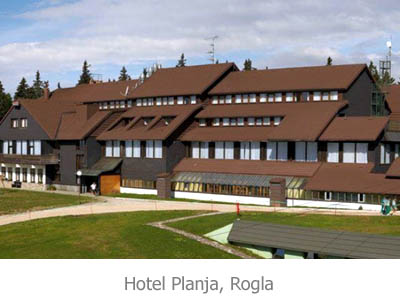 ubytovanie Hotel Planja, Rogla