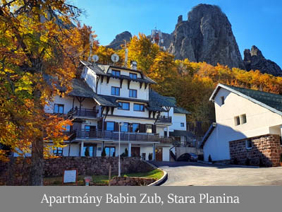 ubytovanie Apartmny Babin Zub, Stara Planina