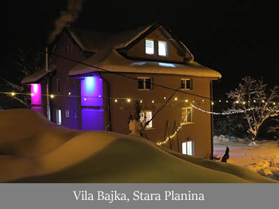 ubytovanie Vila Bajka, Stara Planina