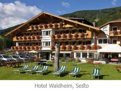 ubytovanie Hotel Waldheim, Sesto
