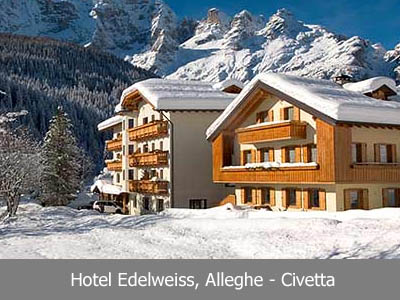 ubytovanie Hotel Edelweiss, Zoldo Alto