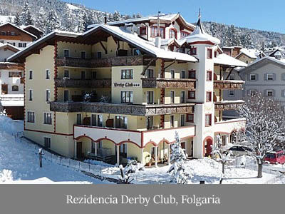 ubytovanie Rezidencia Derby Club, Folgaria