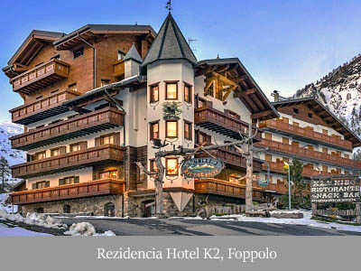 ubytovanie Rezidencia Hotel K2, Foppolo