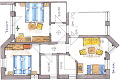 Apartmny Ciasa Conturines, San Vigilio Marebbe