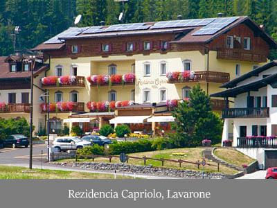 ubytovanie Rezidencia Capriolo, Lavarone
