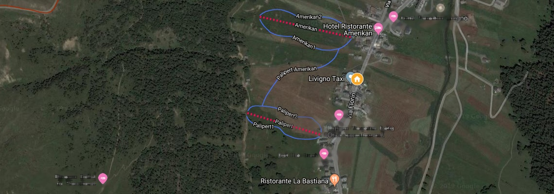 mapa Apartmny Florin, Livigno