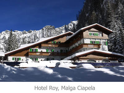 ubytovanie Hotel Roy, Malga Ciapela
