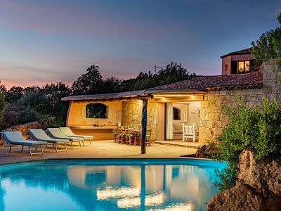 vila v Porto Cervo s baznom