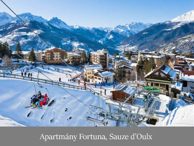 ubytovanie Apartmny Fortuna, Sauze dOulx