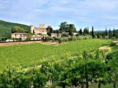 ubytovanie Agritour hotel Castello di Meleto, Gaiole di Chianti - Tosknsko
