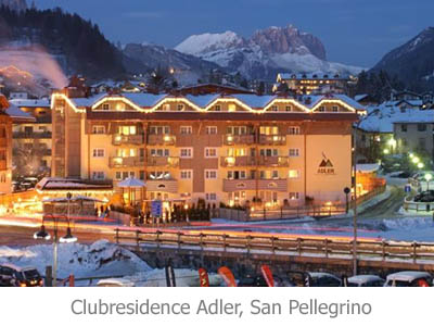 ubytovanie Clubresidence Family & Wellness Adler, Moena, Tre Valli