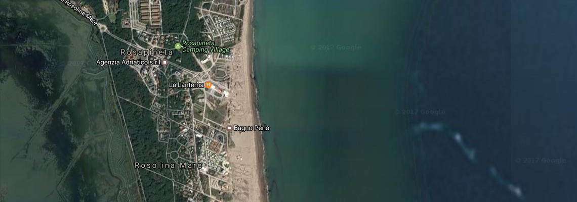 mapa Apartmny Rosolina Mare, Rosolina Mare